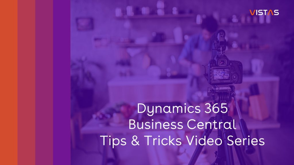 Business Central Video Series