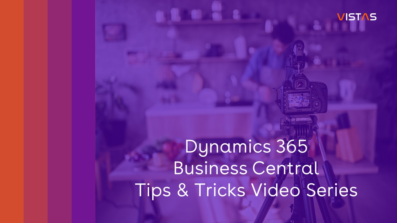 Business Central Video Series
