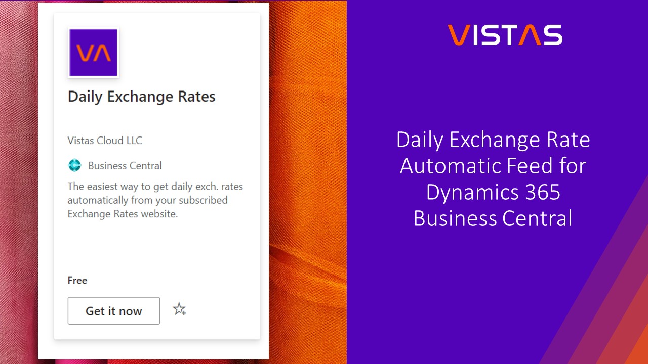 Daily Currency Exchange Rates Feed for Dynamics 365 Business Central